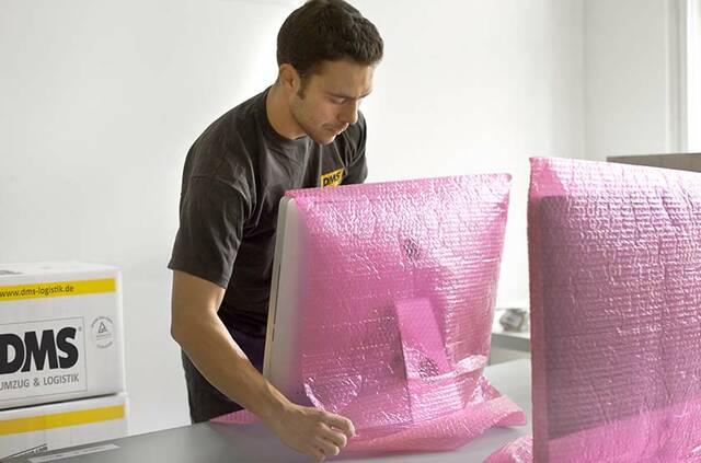 Sorgfältige Verpackung 