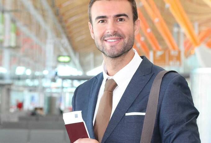 Flugpassagier