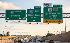 Highway in USA Highway in USA